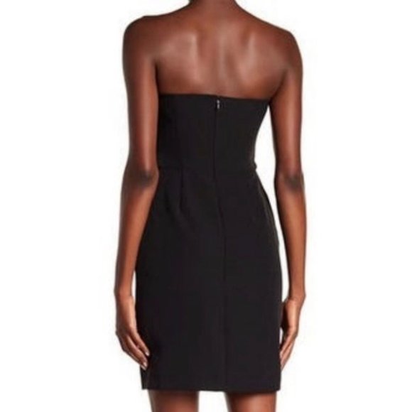 Alexia Admor Bow Tie Black Strapless Dress - Picture 2 of 2